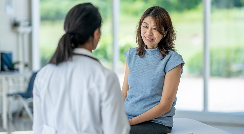 Menopause and hot flashes care